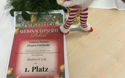 Erfolg vor Weihnachten für Tatjana und Jürgen!