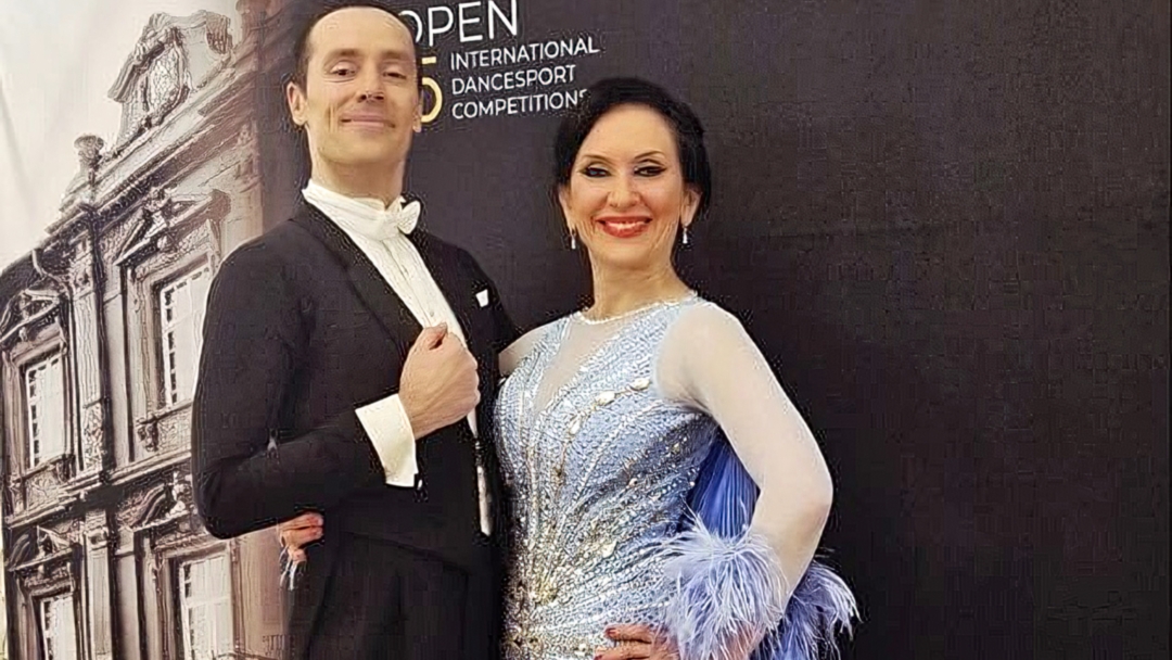 Viktoria Stelling und Benjamin Savor bei den Mainz Palace Open