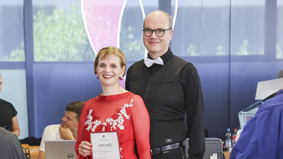 Anke und Mattias‑2 Anke und Mattias beim 1. Qualifikationsturnier der TBW-Trophy 2025 in Öhringen