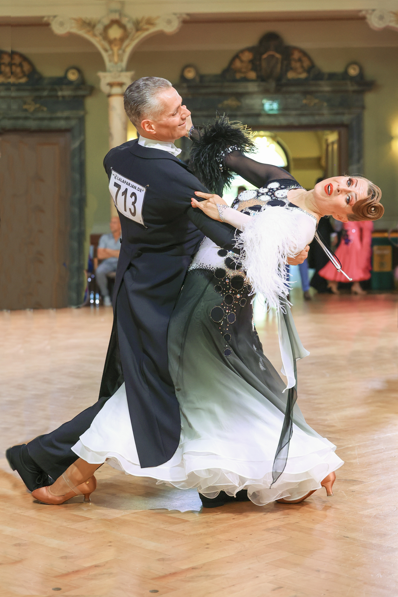 Anne und Eckehard Kahl bei der DanceComp 2025 in Wuppertal