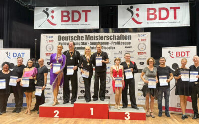 Unsere Discofoxer holen Gold und Silber trotz Gluthitze!