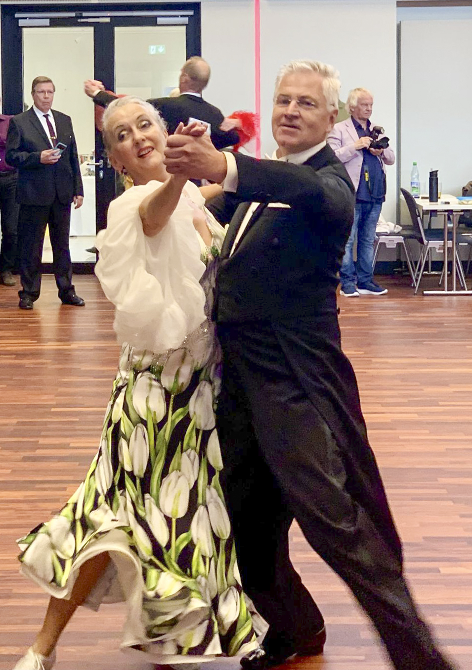 Brigitte und Thomas Hergenröther beim Tanz