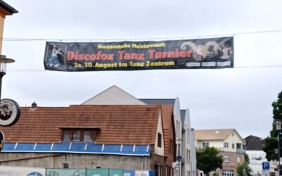 Platz 3 im Discofox für Petra und Ecki!