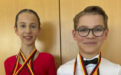 Marlene und Jan-Eric: So strahlen unsere doppelten Landesmeister!