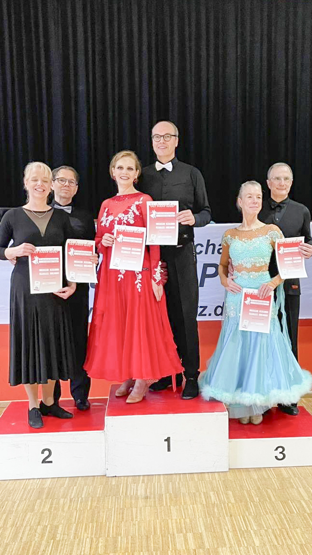 Anke und Matthias Weiske beim Jubiläumsturnier des TGC Rot Weiß Porz