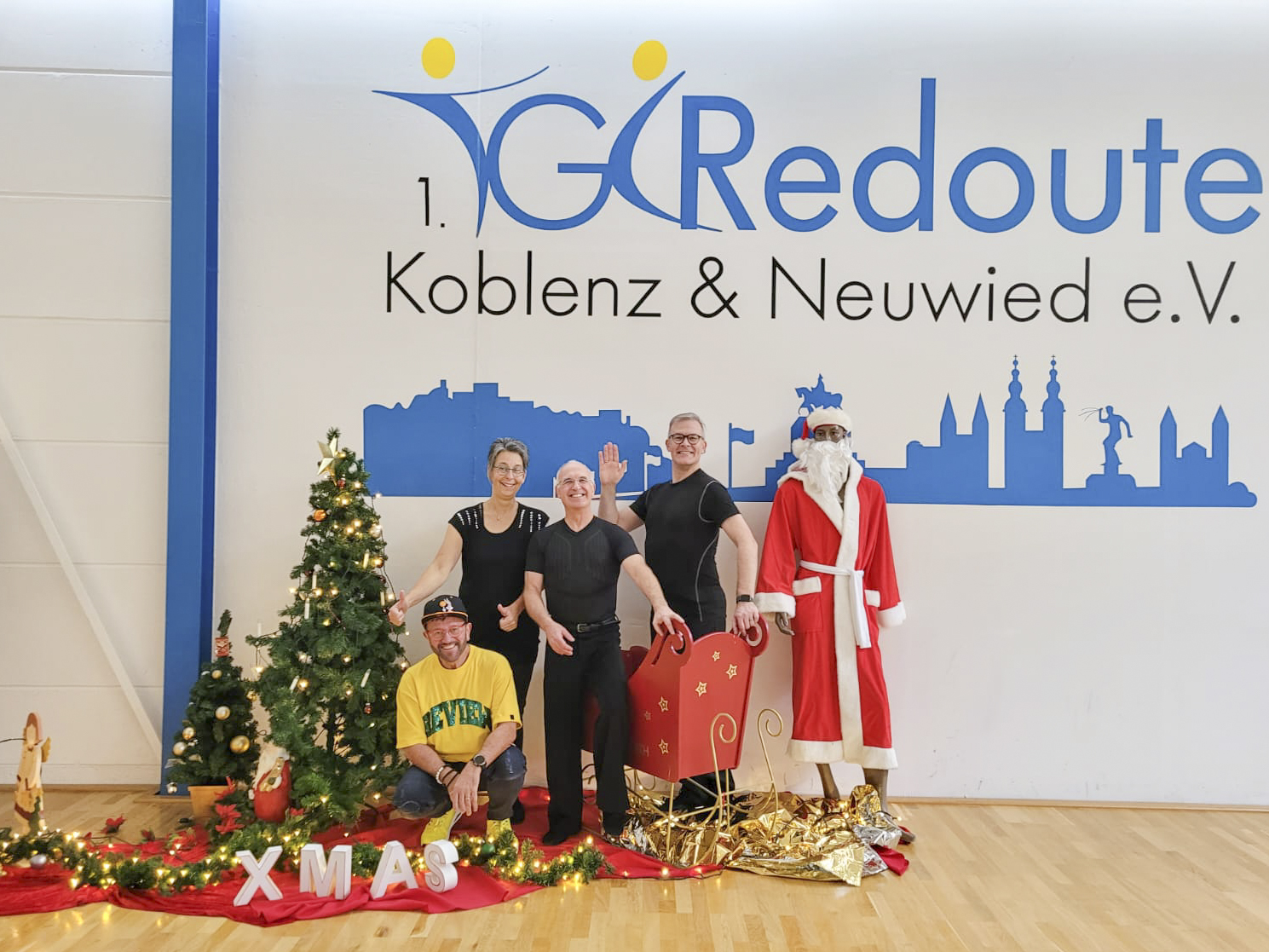 Aufbau der Weihnachtsdekoration 2025