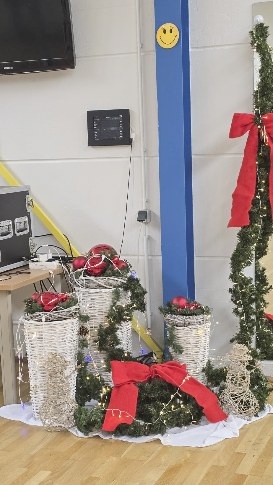 Aufbau der Weihnachtsdekoration 2025