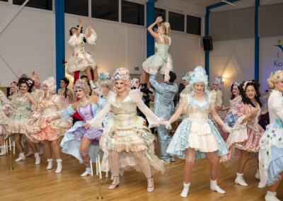 Neujahrsempfang 2026 - die Moonlight-Dancers begeisterten mit ihren Barock-Kostümen