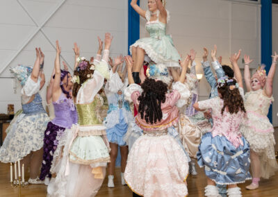 Neujahrsempfang 2026 - die Moonlight-Dancers begeisterten mit ihren Barock-Kostümen