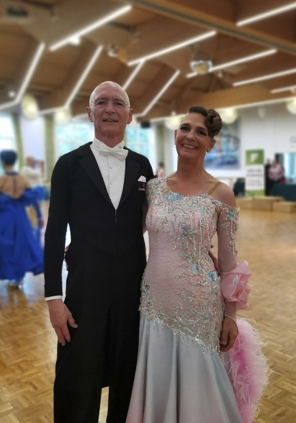 Andrea Frey und Jürgen Diegel beim „Tanzen im Dreiländereck“ in Aachen