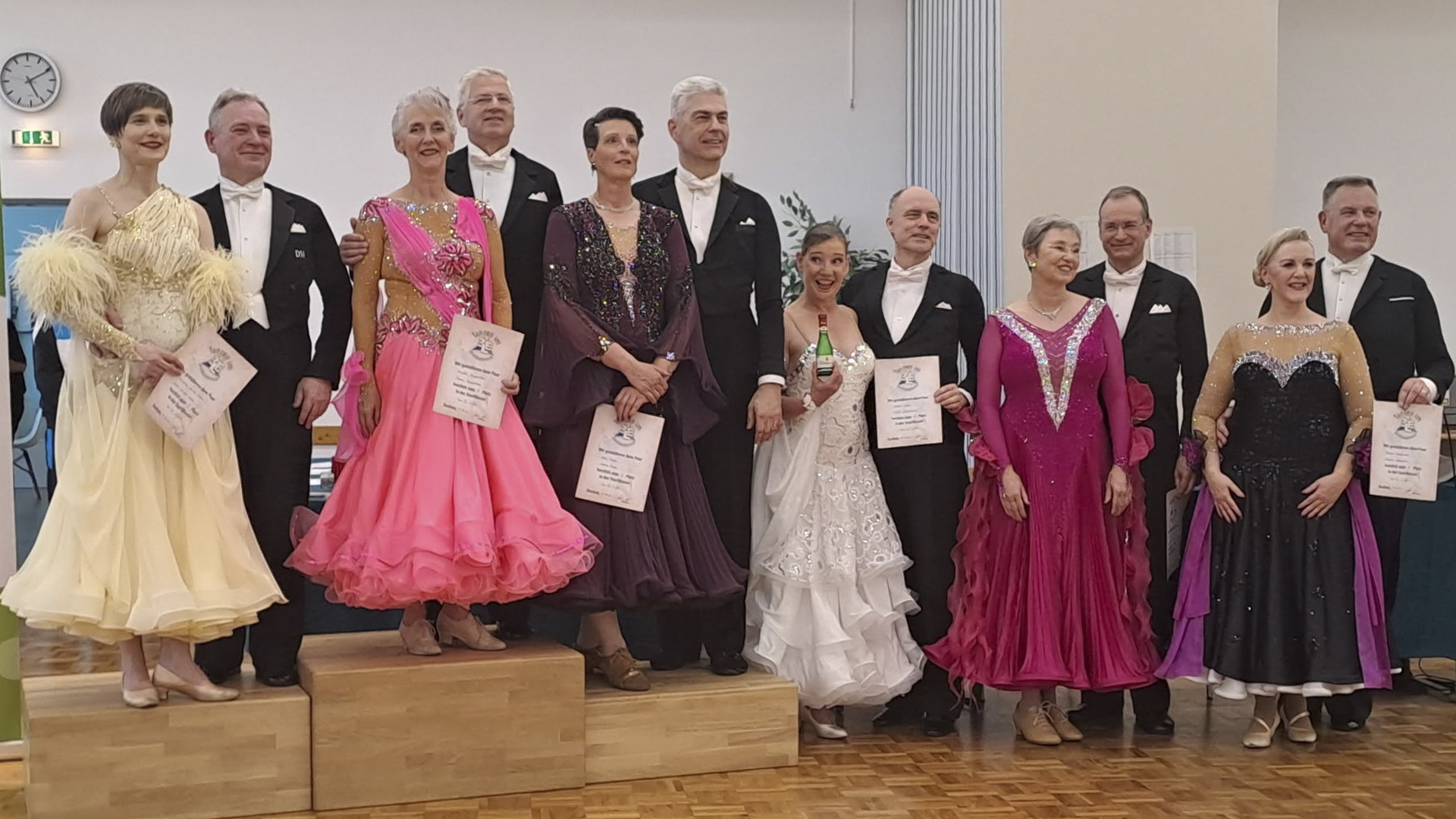Brigitte und Thomas Hergenr&ouml;ther beim Turnier &bdquo;Tanzen im Dreil&auml;ndereck&ldquo; in Aachen