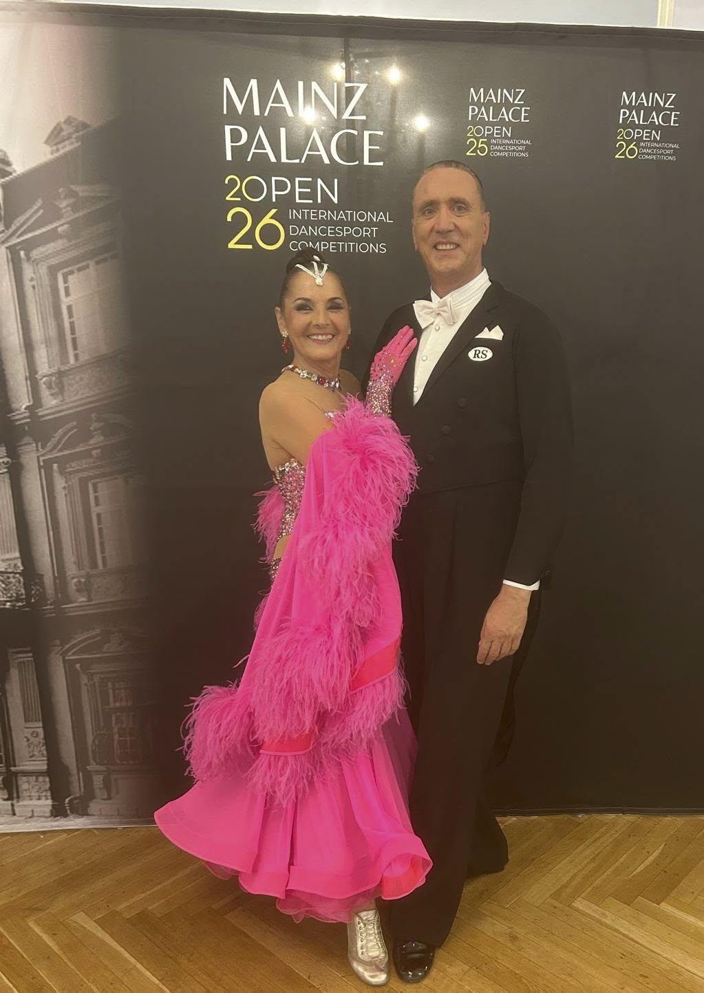Heike und Andreas Wicht bei den „Mainz Palace Open“ in Mainz