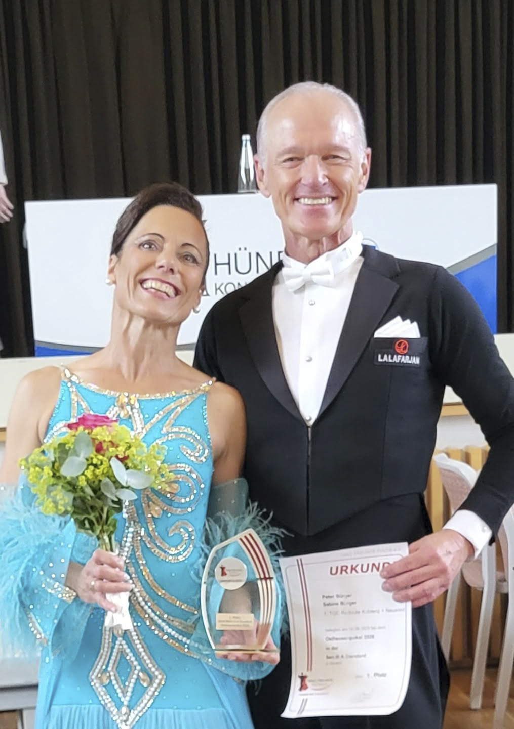 Sabine und Peter Bürgerbeim Osthessenpokal 2026 der Tanz-Freunde Fulda