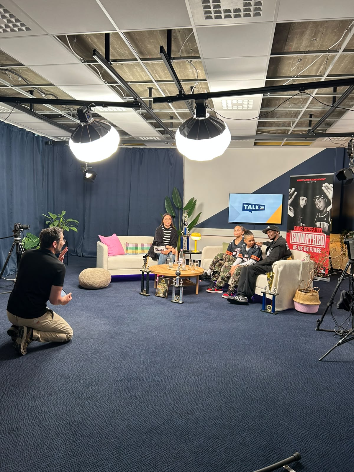 Emma und Theo beim Interview bei TV Mittelrhein