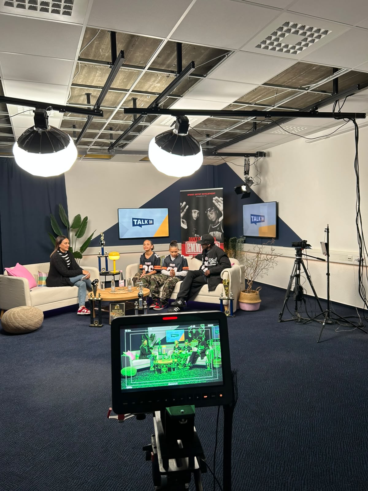 Emma und Theo beim Interview bei TV Mittelrhein