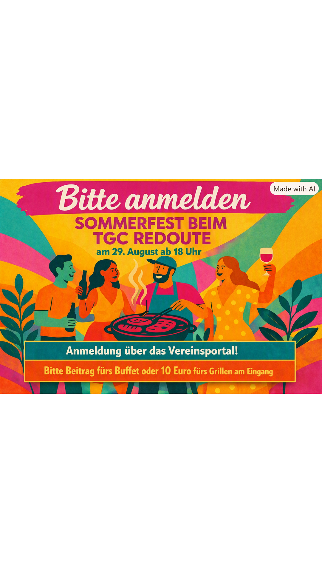Plakat Sommerfest 2026
