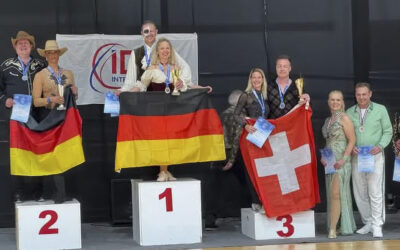 Starker 4. Platz für Petra und Ecki bei ihrer ersten Discofox-WM!